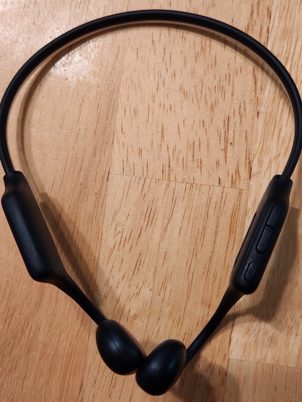Rythflo Bluetooth 5.3 Headphones, Bone Conduction Headphones w/Mic Open Ear Wire